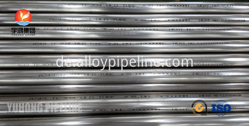 Bright Annealed Tube ASME SA249 TP304